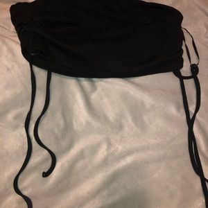 Bandeau that ties on side